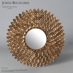 John Richard Petale De Fleur Mirror 3D Model