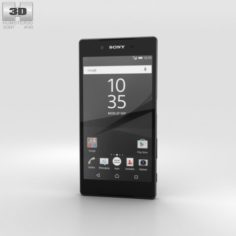 Sony Xperia Z5 Graphite Black 3D Model