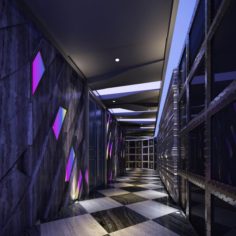 Party bar ktv sauna design complete 168 3D Model
