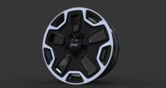 Wheels for jeep wrangler 3D Model