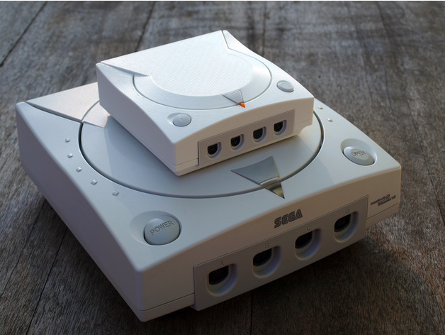 Mini Dreamcast 3D Print Model