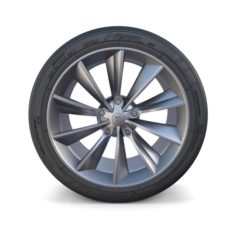 Tesla Model X Wheel 3D Model