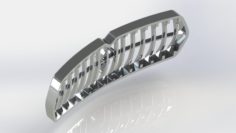 Front grille – maserati levante 3D Model