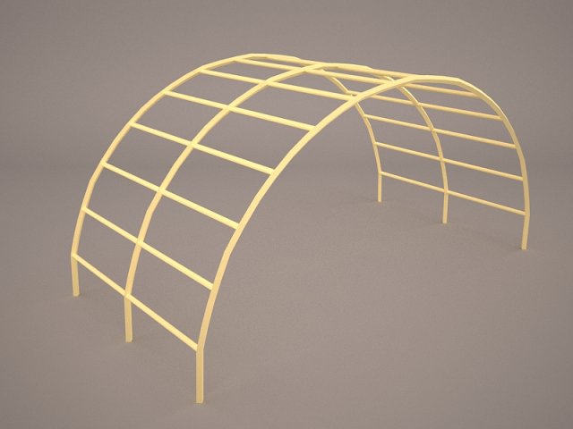 Monkey Bars 3D Model