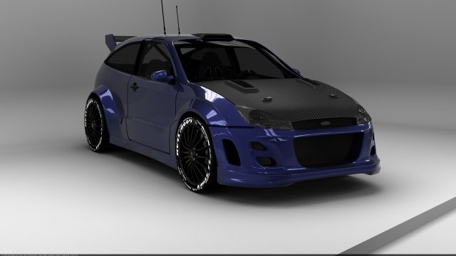 Ford Focus 3D Model