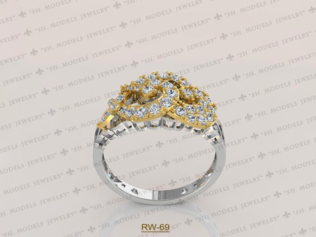 Womens Ring-RW-69 3D Model