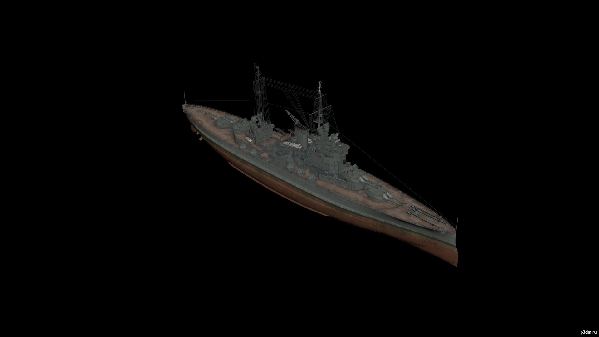 BB Queen Elizabeth VI 3D Model