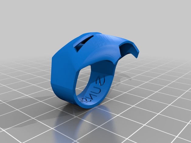 iron man ring custom 3D Print Model