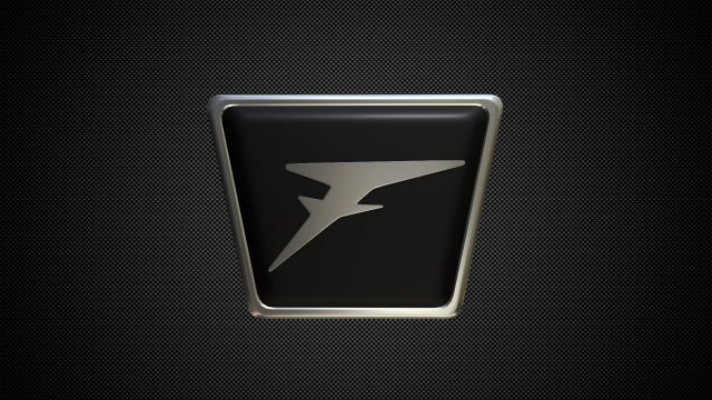 Fenix automotive logo 3D Model