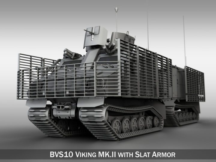 BAE BVS10 Viking Mk II 3D Model