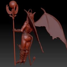 succube goddess of hell 3D Print Model