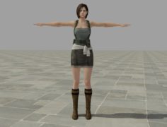 Jill valentine Free 3D Model