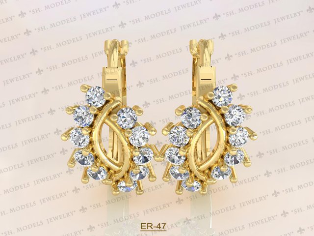 Earrings-47 3D Model