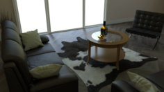 Living Room 2 3D Model