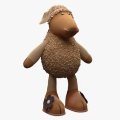 Toy Sheep Nici NOT RIGGED 3D Model