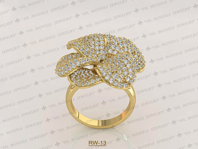 Womens Ring-RW-13 3D Model