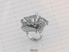 Womens Ring-RW-33 3D Model