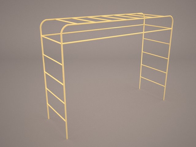 Monkey Bars 3D Model