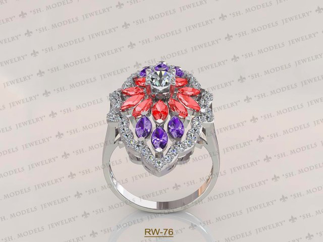 Womens Ring-RW-76 3D Model