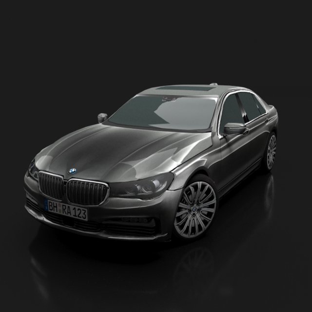 BMW Series G11 2016 3D Model