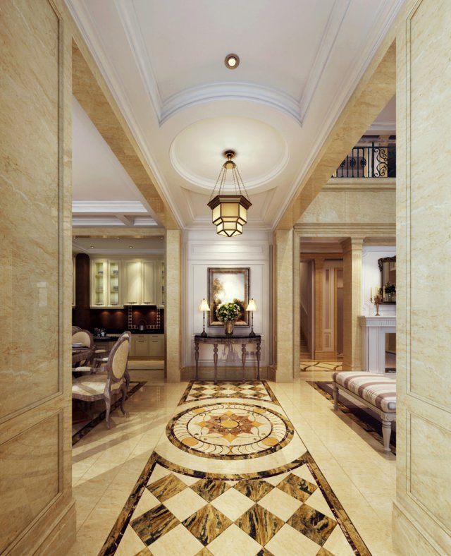 Stylish luxury home furnishings – living room 6145 3D Model