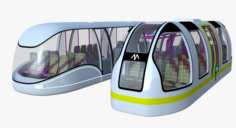 Passenger transporters collection 3D Model