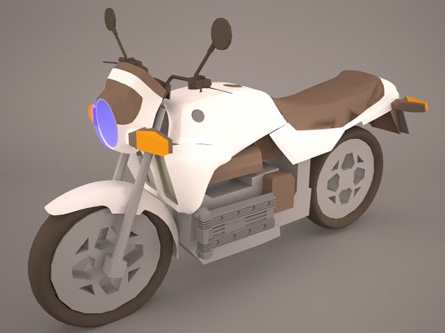 Ducati Scrambler Sixty2 3D Model