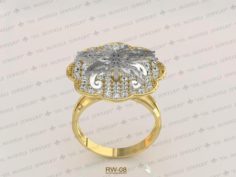 Womens Ring-RW-08 3D Model