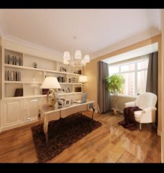 Family office study 1817 3D Model