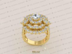 Womens Ring-RW-112 3D Model