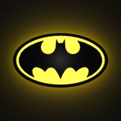 THE BATMAN LOGO						 Free 3D Model