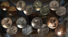 Vatican medalions colection 3D Model