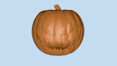 Pumpkin for Halloween 3D Model