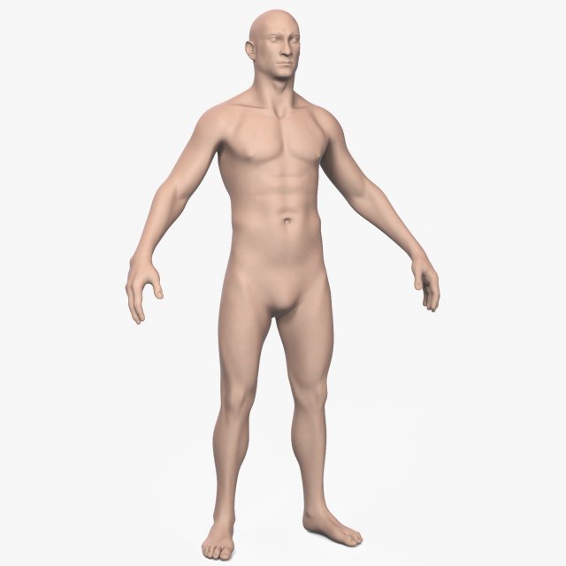 Man 001 3D Model