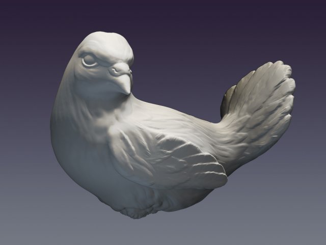 Decorative dove 3D Model