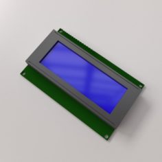 LCD Module 3D Model