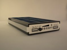 Power bank solar 3D Model