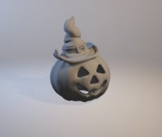 Halloween Pumpkin Free 3D Model