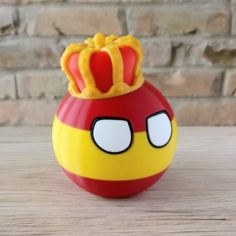Spainball 3D Print Model