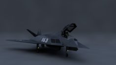 Lockheed F-117 Stelth 3D Model