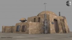 Tatooine building 1 3D Model