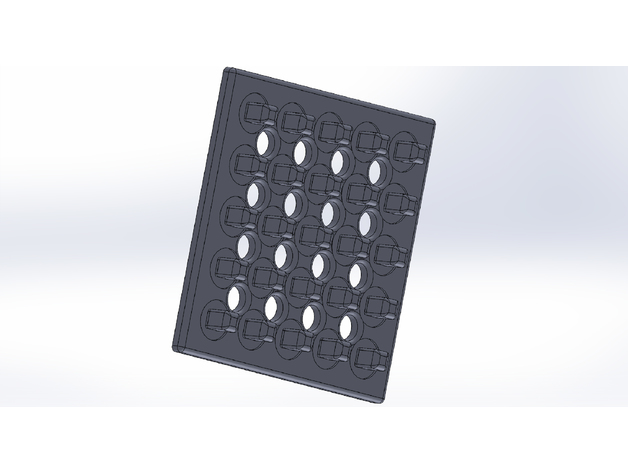 3/8″ Socket Holder 3D Print Model