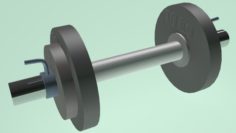 Dumbell obj fbx max 3D Model