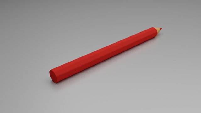 Pancil 3D Model