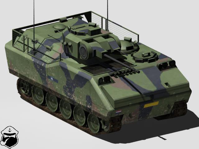 TIFV C25 Infantry Fighting Vehicle 3D Model