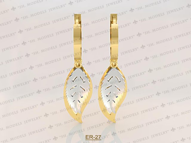 Earrings-27 3D Model