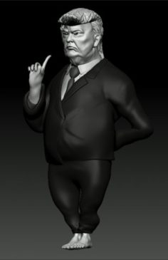 Donald Trump 3D model 3D Model