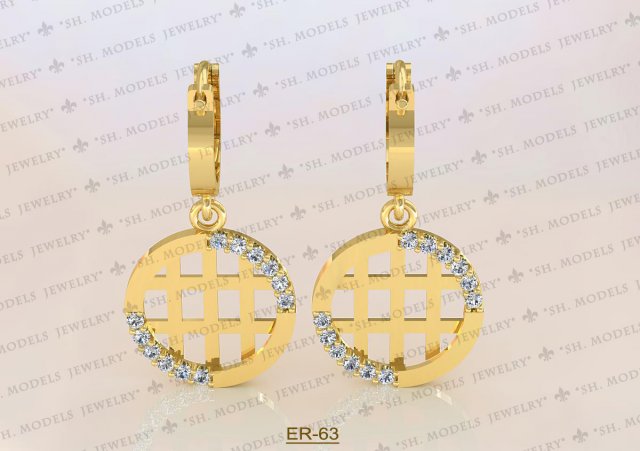 Earrings-63 3D Model