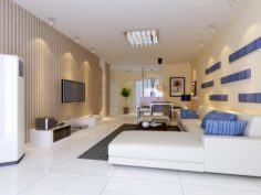 Modern fashion room 1843 3D Model