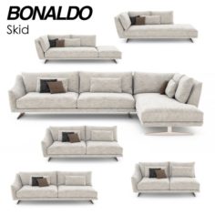 Bonaldo Skid angle 3D Model